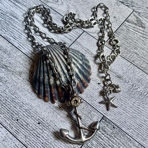 ⚓️⚓️ Brighton Nantucket Anchor Silver-plate Necklace NWOT Brighton ⚓️⚓️ Nautical